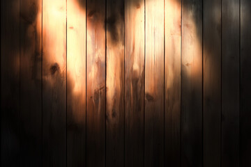 Poster - Woodgrain Background