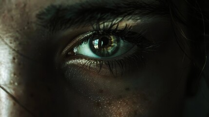 Poster - close up of eye