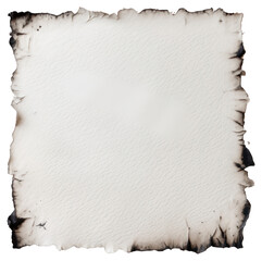 Canvas Print - PNG  White paper with burnt backgrounds text white background.