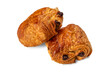 © framarzo - Pain au chocolat croissant isolated