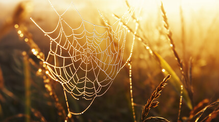 dew on the grass