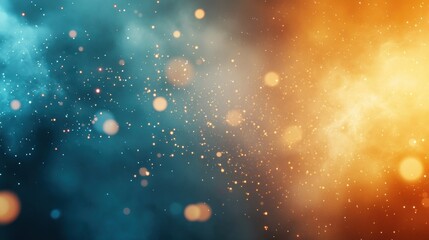 Wall Mural - bright spark particles flying across the screen, symbolizing energy and excitement
