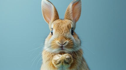 Wall Mural - Cute Bunny Portrait