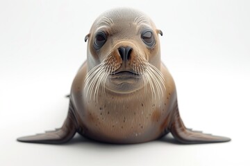 Poster - Sea Lion Pup Portrait