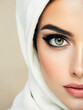 © eugenepartyzan - closeup portrait of beautiful young woman. beauty girl in hijab