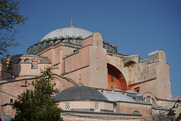 Wall Mural - Hagia Sophia Mosque in Sultanahmet, Istanbul, Turkiye