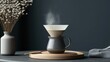 © matoya - Brewing Coffee in a Modern Still Life