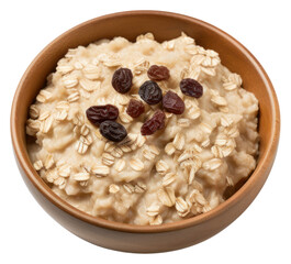 Poster - PNG Breakfast oatmeal food bowl.