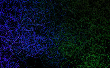 Wall Mural - dark multicolor vector texture with abstract forms.