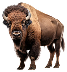 Sticker - PNG American bison livestock wildlife animal.