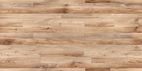 Wall Mural - Rustic Wood Plank Seamless Pattern. Ideal for backgrounds, textures, and rustic-themed designs, this image evokes warmth and natural charm.