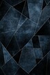 © grey - A minimalist black and white geometric pattern overlaid on a silky, deep midnight blue background