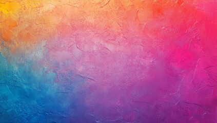 Wall Mural - Abstract, grunge wall texture in rainbow colors. Colorful gradient background wallpaper.