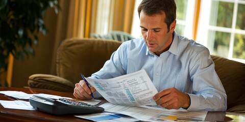 Aufkleber - Financial advisor explaining the benefits of savings accounts with visual aids and detailed financial data professional setting
