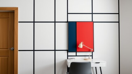 Wall Mural - Banner Background For Your Minimalist Room Design Ideas