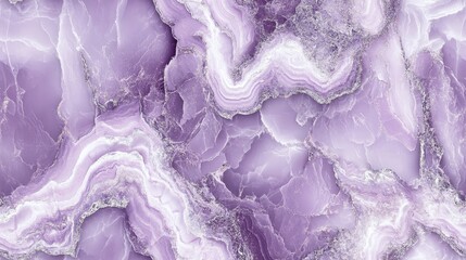 Wall Mural - Seamless marble pattern in pale lavender with subtle gold accents, [Abstract Background Marble], [Gentle and luxurious]