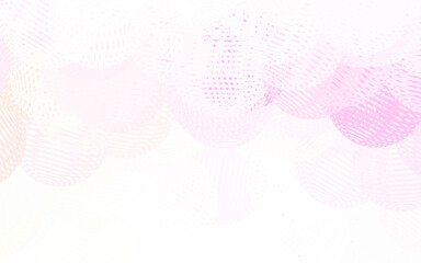 Wall Mural - light pink, yellow vector pattern with random forms.