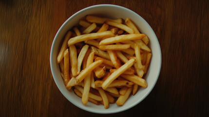 Poster - French Fries Bowl.