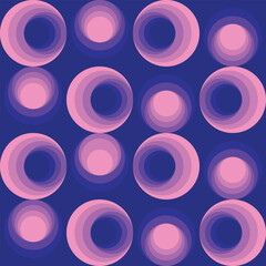 Aufkleber - Flat abstract geometric pattern