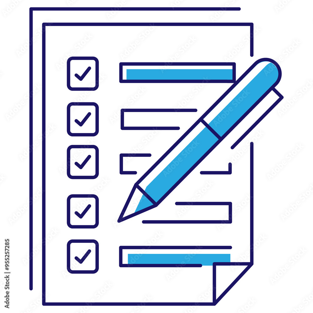 Project Checklist Task Tracker Icon, productivity, organization ...