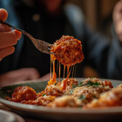 Poster - Meatballs with Cheese.