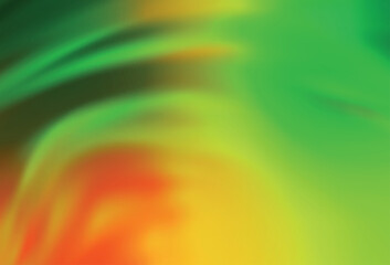 Wall Mural - light green, yellow vector abstract bright pattern.