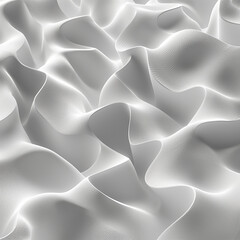 Wall Mural - A white and gray image of a wave with a yellowish tint