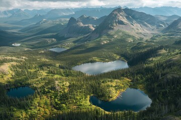 Poster - Wilderness Splendor from Above