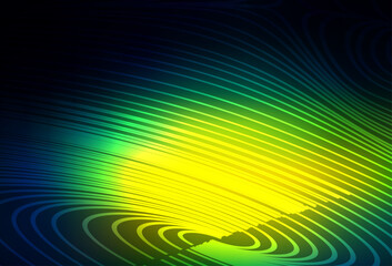 Wall Mural - dark blue, green vector pattern with sharp lines.
