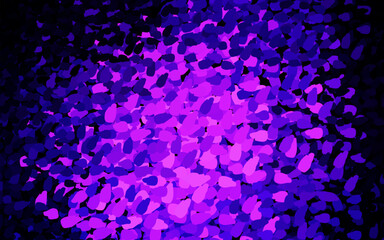 Wall Mural - Dark Purple vector texture with abstract forms.