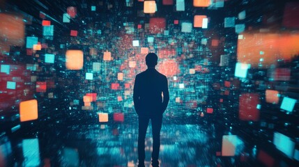 digital marketing men looking too many idea 