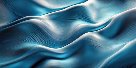 Line art illustration of a wave band surface featuring an abstract metallic background Digital 3D artwork