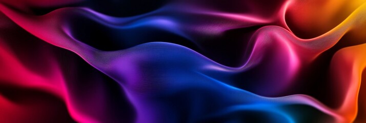 Wall Mural - a mesmerizing abstract background featuring vibrant, flowing gradients in a mesh pattern. the smooth