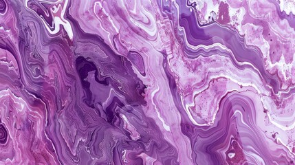 A purple marble background with hints of pink and white, creating a royal and luxurious feel. The marbling is smooth with a glossy finish.