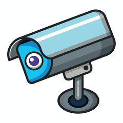 Aufkleber - Security Camera Vector Illustration