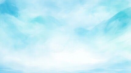 Canvas Print - a blue sky with white clouds