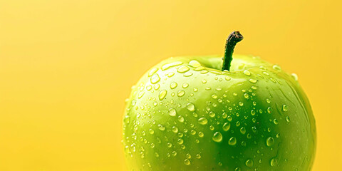 Wall Mural - Green Apple Healthy Nutrition