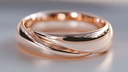 Wedding rings of the bride and groom