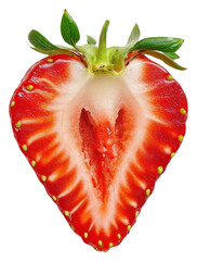 Wall Mural - PNG Strawberry fruit food organic.