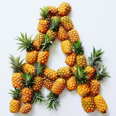 Pineapple Letter A