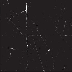 Wall Mural - Scratched Grunge Urban Background Texture Vector. Dust Overlay Distress Grainy Grungy Effect. Distressed Backdrop Vector Illustration. Isolated Black on White Background. EPS 10.