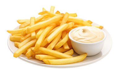 Sticker - PNG French fries food white background french fries.