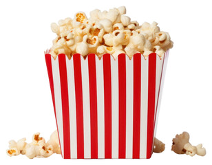 Sticker - PNG Popcorn snack food red.