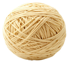 Canvas Print - PNG White wool ball yarn.