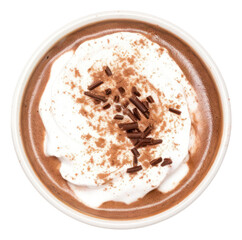 Wall Mural - PNG Chocolate dessert coffee cream.