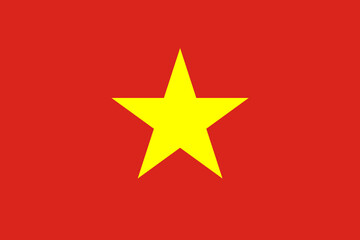 National Flag Socialist Republic of Vietnam - vector, 