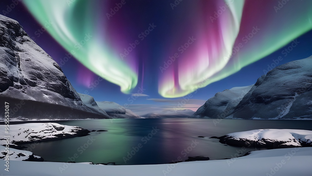 Experience the breathtaking beauty of Norway with this stunning image