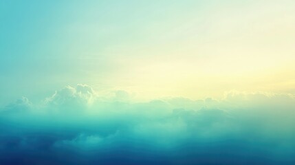 Wall Mural - a travel background with a subtle gradient of blue and green, evoking a sense of global exploration.