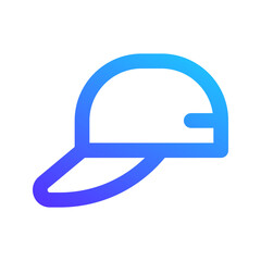 Poster - hat gradient icon