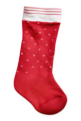 Poster - PNG Cute red chirstmas sock christmas gift celebration.